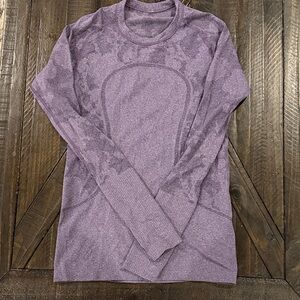 lululemon athletica Purple Long Sleeve Tee